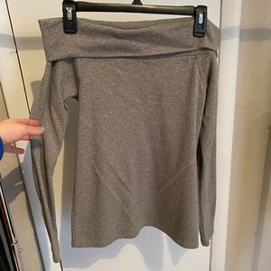 Off-the-shoulder J. Crew Top